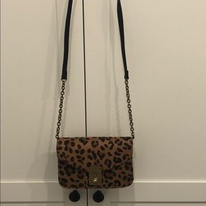 NEW WITH TAGS American Eagle Leopard Print Purse
